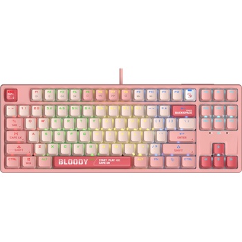 A4Tech Bloody Naraka S87 TKL Backlit Red Switch (A4-KEY-S87-NARAKA)