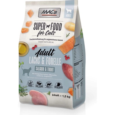 Mac's Cat Adult losos & pstruh 1,5 kg