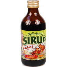Dr. Bojda Bylinkový sirup Kašeľ extra silný s medom medom a vitamínom C 325 g