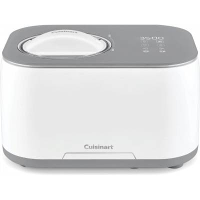 Cuisinart Машина за сладолед Cuisinart Freeze Ease ICE90E, 100W, 0.95 л, 3 програми, Компресор, Бял/сив (ICE90E)