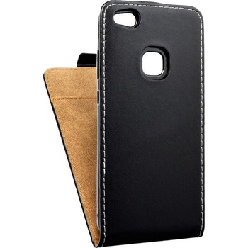 Púzdro ForCell Slim Flexi flip na Huawei P10 Lite čierne