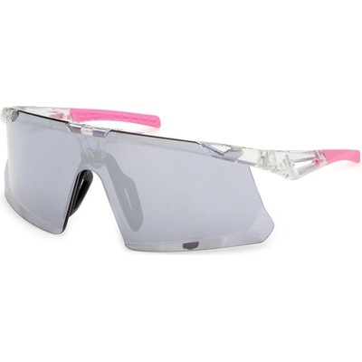 Очила Adidas eyewear Dunamis Evo-S Mirror S3 Running glasses - Crystal / Smoke Mirror - размер One Size (205-7193-0111)