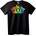 NOONEBRAND Тениска Sprunki Цветен Анимационен - XS, Black