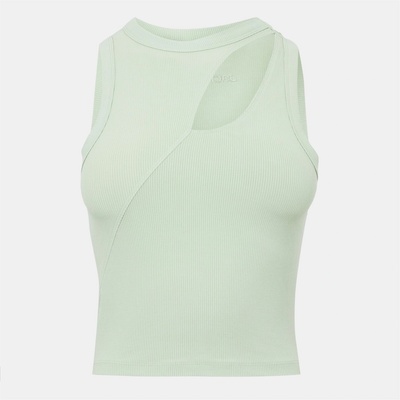 Jack Wills Spliced Rib Tank - Laurel Green