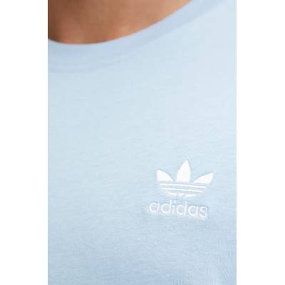 adidas Originals Памучна тениска adidas Originals Trefoil в синьо с изчистен дизайн JN0236 (JN0236)