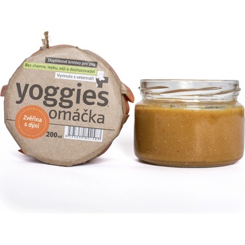 Yoggies Omáčka so zverinou a tekvicou 200 ml