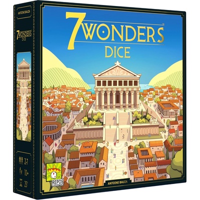 Paladium Games Настолна игра 7 Wonders Dice (българско издание) - Семейна (RP7DI0101BG)