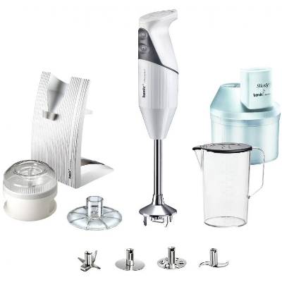 Bamix Swissline M200 SuperBox tyčový mixér stříbrná 1050.005