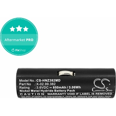 Baterie pro Heine Beta Handles, Heine Ophthalmoscope Beta 200, 850mAh, Ni-MH, 3.6V, X-02.99.382, BATT/110904-A1, HQ