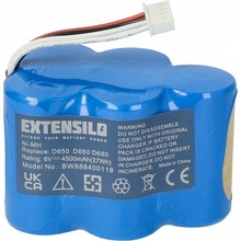 Extensilo Ecovacs Deebot D66 / D68 / D73 4500 mAh