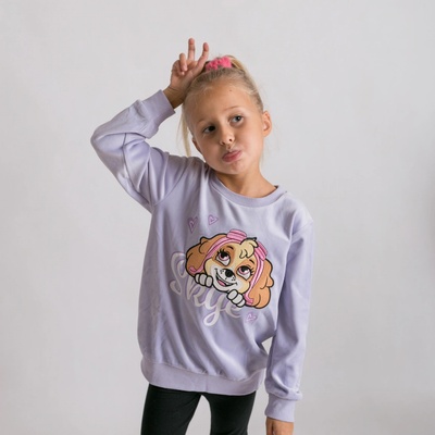 Paw Patrol velúrová mikina Skye