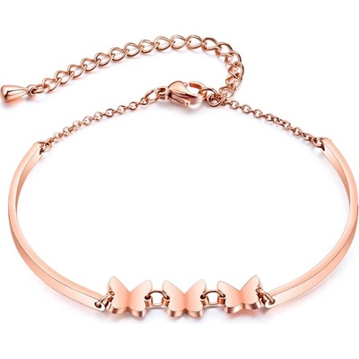 Mabell dámský náramek z chirurgické oceli BUTTERFLY CZ221GS990-BC45