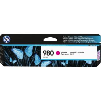 HP Мастилена касета HP 980A original Ink cartridge D8J08A magenta standard capacity 80.5ml 6.600 страници, 1 брой Office jet Enterprise (D8J08A)