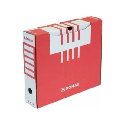 Donau Archivní box 80 mm červený