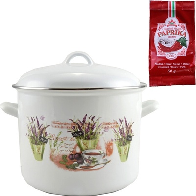 Perfect Cauldron 13473 hrniec smalt, 10,4 L levanduľa, sladká paprika GURMÁN 50 g