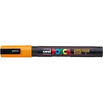 uni Декоративен маркер, 0, 9-1, 3 мм, UNI "Posca PC-3M", яркожълт 284596000 (284596000)