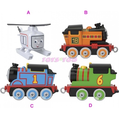 Mattel Tomáš a přátelé Tahací kovová mašinka THOMAS HBX91