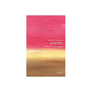 Poetry: A Very Short Introduction | Bernard O'Donoghue (ISBN: 9780199229116)