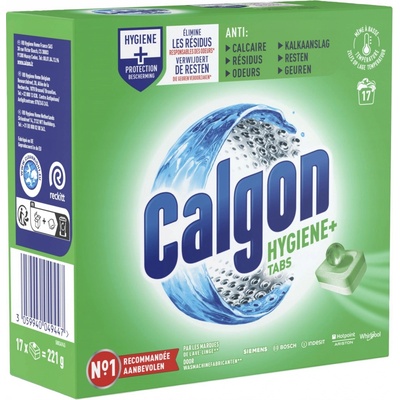 Calgon Hygiene+ tablety do práčky 17ks