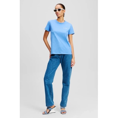 Karl Lagerfeld Памучна тениска Karl Lagerfeld ESSENTIAL (A1W17019)