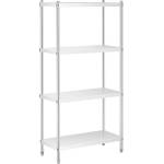 Royal Catering Метален рафт - 90 x 40 x 180 см (ДxШxВ) cm - Royal Catering - 200 kg RCER-9040 (RCER-9040)