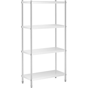 Royal Catering Метален рафт - 90 x 40 x 180 см (ДxШxВ) cm - Royal Catering - 200 kg RCER-9040 (RCER-9040)