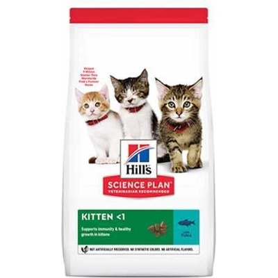 Hill's Суха храна за котки Hills Cat Kitten TUNA 300 g с РИБА тон (HA112TU0.3)