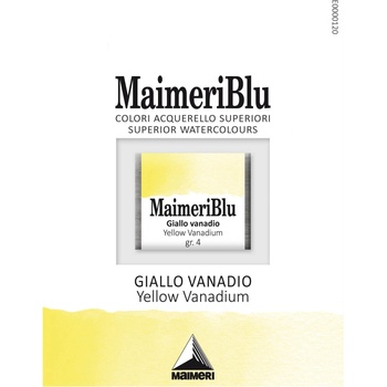 Maimeri Blu Акварелна боя Yellow Vanadium 121 1, 5 ml 1 бр (M1607121)