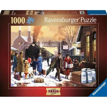 Ravensburger Пъзел Ravensburger от 1000 части - Последен влак към вкъщи (12001573)