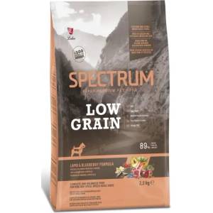 Spectrum Нискозърнена суха храна за израснали кучета Spectrum Low Grain Lamb and Blueberry Adult Dog