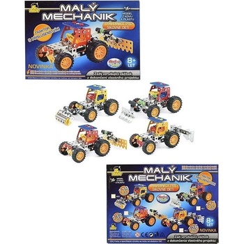 MADE Malý mechanik traktor s pluhem model 462