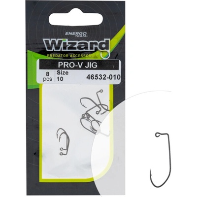 WIZARD PRO-V JIG HÁČEK vel.10 8ks