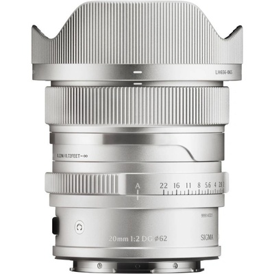 SIGMA 20 mm f/2 DG Contemporary pro L-mount stříbrný