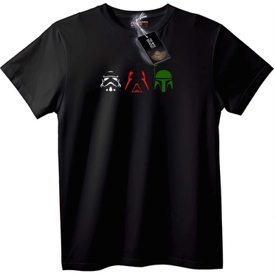 NOONEBRAND Тениска Star Wars Икони - 2XL, Black