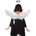 Leg Avenue Metallic Angel Wings & Halo Silver