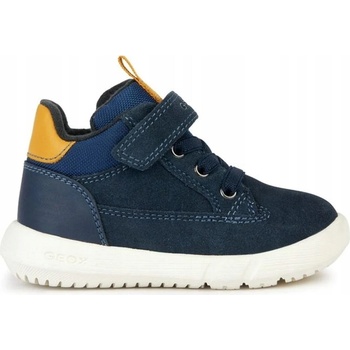 Geox chlapci B Hyroo Boy Ankle Boot Navy Ochre