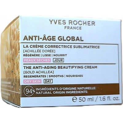Yves Rocher Anti Âge Global denní revitalizační krém proti vráskám 50 ml