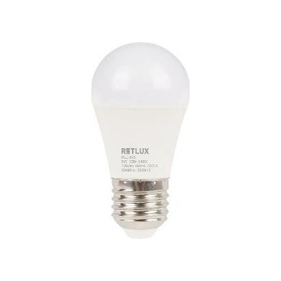 Retlux G45 E27 miniG 8W DL D