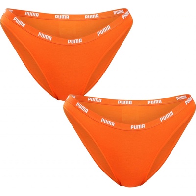 Puma 2PACK dámske nohavičky (603031001 023) oranžové