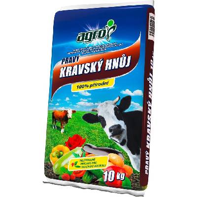 Agro Kravský hnoj organické granulované hnojivo 10kg