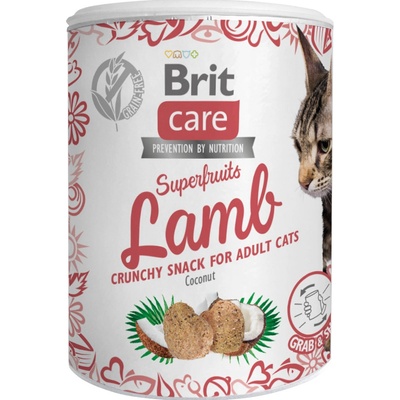 Brit Care Cat Snack Superfruits Lamb 100 g