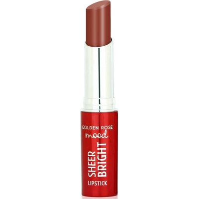 Golden Rose Mood Червило Sheer Bright, 105 Hazelnut, 3.3 g