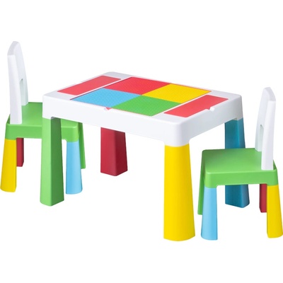Tega sada stoleček a 2 židličky Multifun ECO šedá – Zboží Dáma