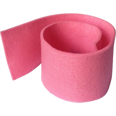 Dekorační filc 3 mm, barva Růžová, metráž 100cm 600gr
