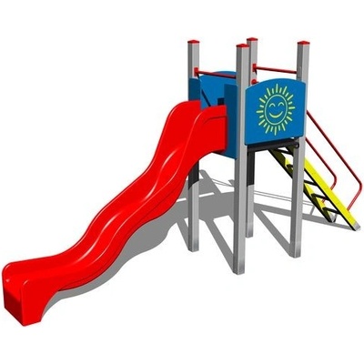 Playground zostava so šmýkačkou 4U112K-15