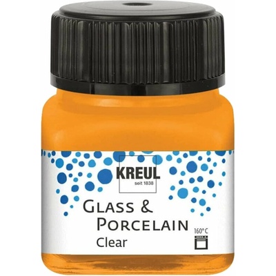 Kreul Clear Боя за стъкло Orange 20 ml 1 бр (16292)