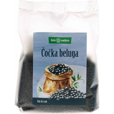 Bio Nebio Čierna šošovka Beluga 300 g