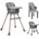 Lorelli Стол за хранене 3 в 1 Lorelli - Vanilla, Grey (10100572506)