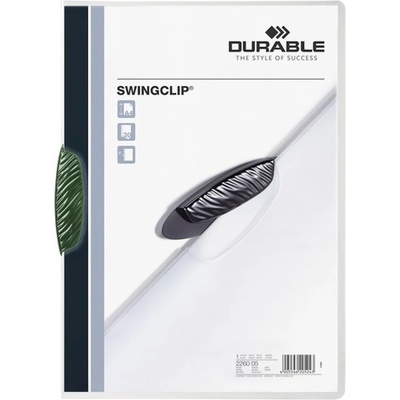Durable Deska A4 Swingclip 2260 30 listů zelená