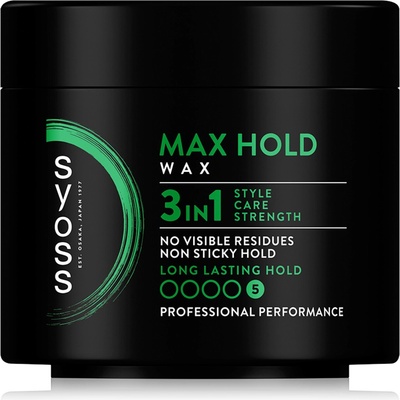 Syoss Max Hold stylingový vosk s extra silnou fixáciou 150 ml